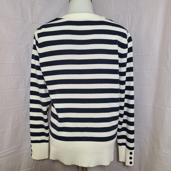 Christopher & Banks striped cardigan - Picture 5 of 6